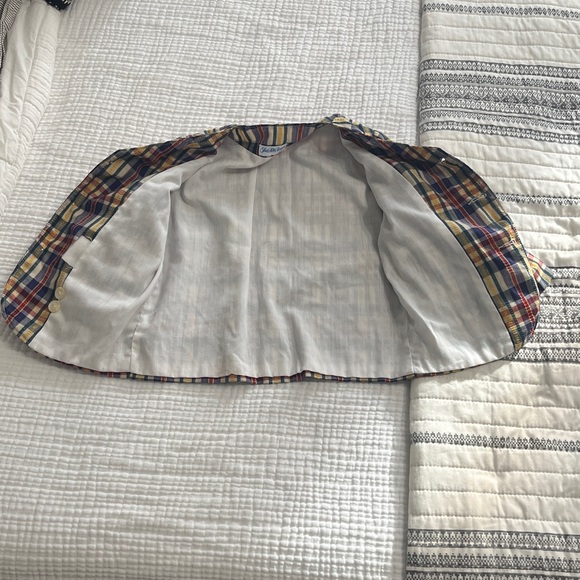 Saks Fifth Avenue Kids Plaid Blazer - Multicolor - Picture 5 of 5